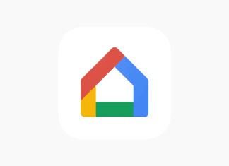 Nieuwste versie Google Home App Logo Google Home App
