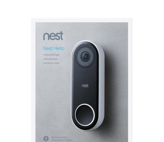 nest hello videodeurbel met draadloze gong
